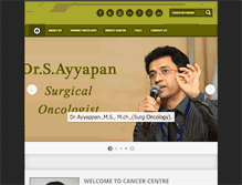Tablet Screenshot of gynaeconcologist.com